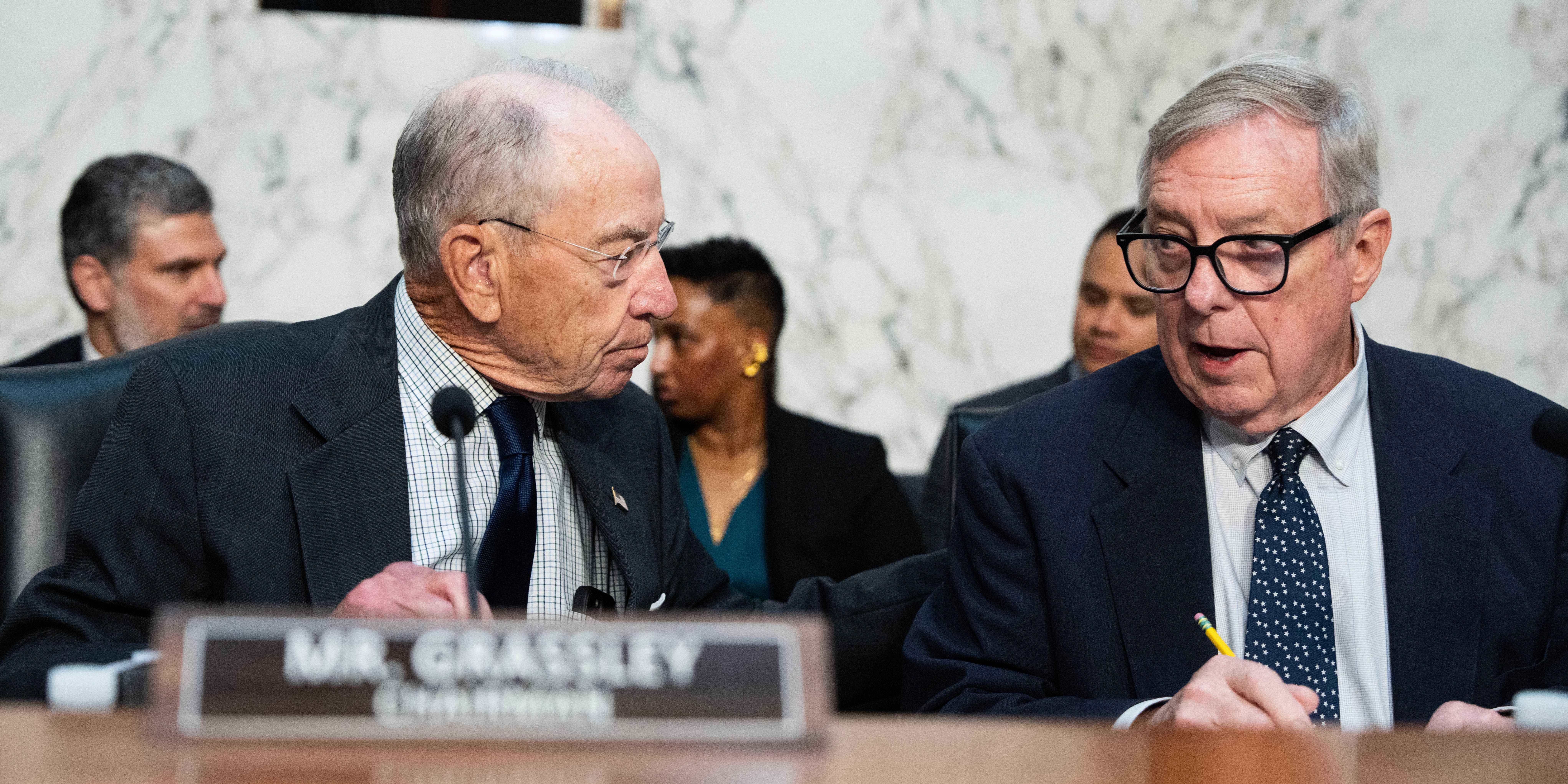 Senators Chuck Grassley and Dick Durbin