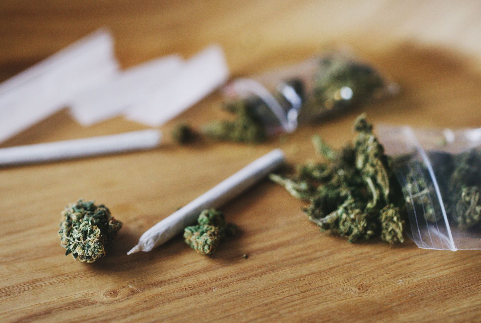 Marijuana Buds Joint