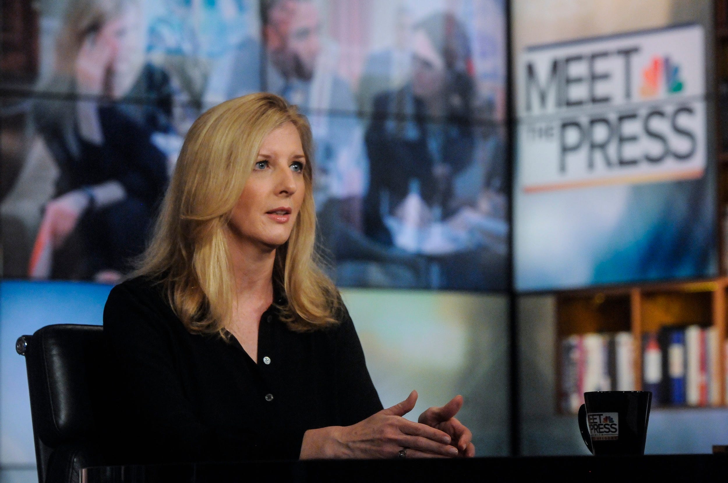 Kathryn Ruemmler speaks during a 2014 appearance on NBC's "Meet The Press"