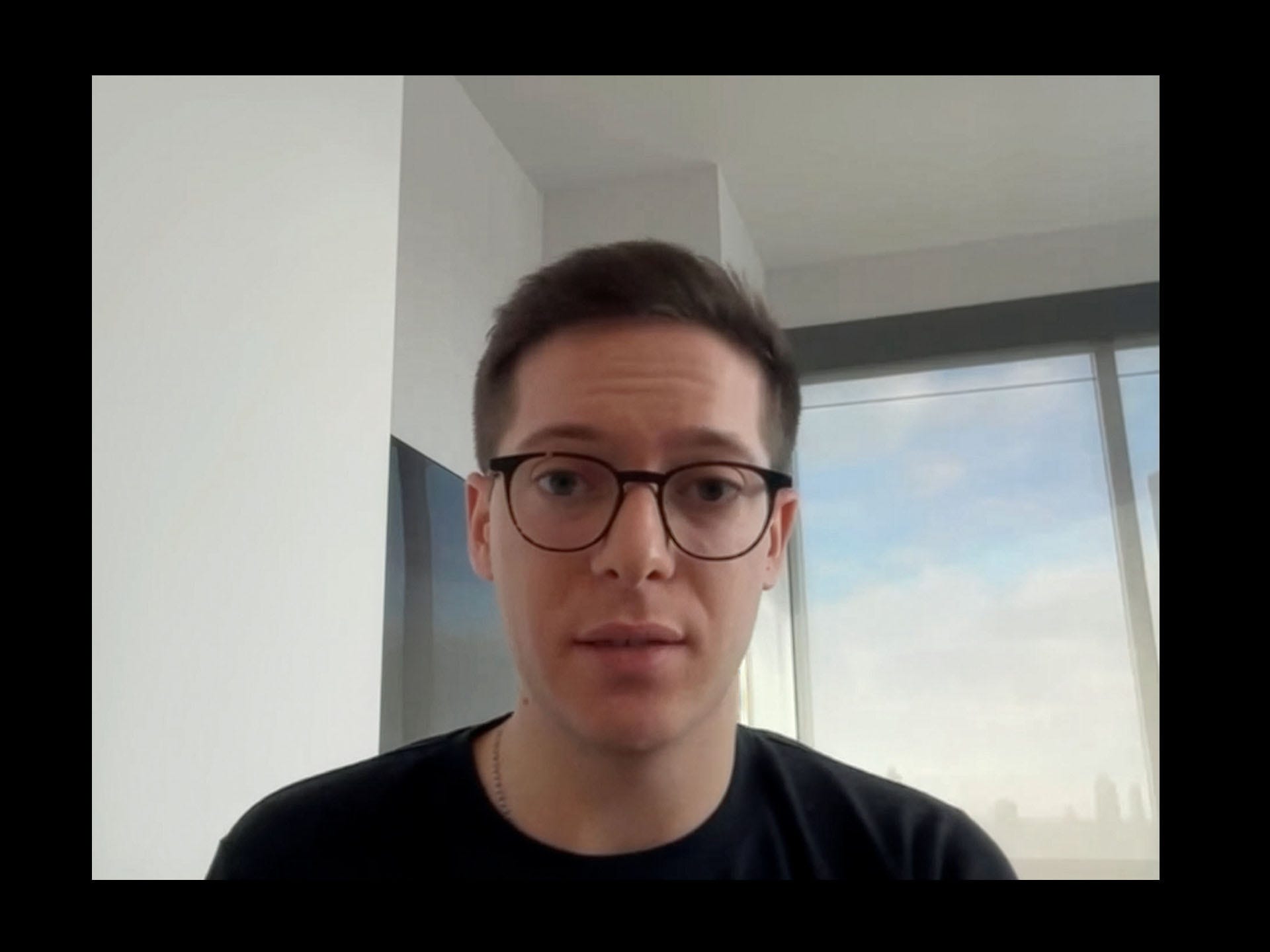 Matt Shumer, author of the viral "Something Big is Coming" essay about AI disruption, during a recent TBPN appearance.